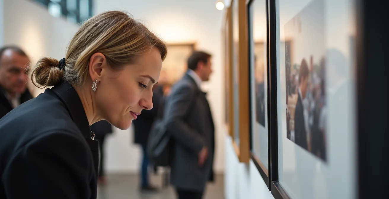 Kunstliebhaber entdecken aufstrebende Künstler im Statements-Bereich der Art Basel