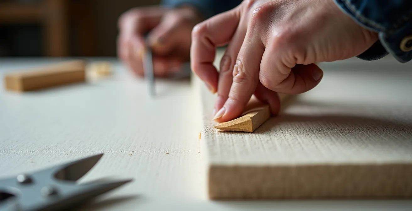 Professionelles Nachspannen einer XL-Leinwand mit Schweizer Qualitätswerkzeugen